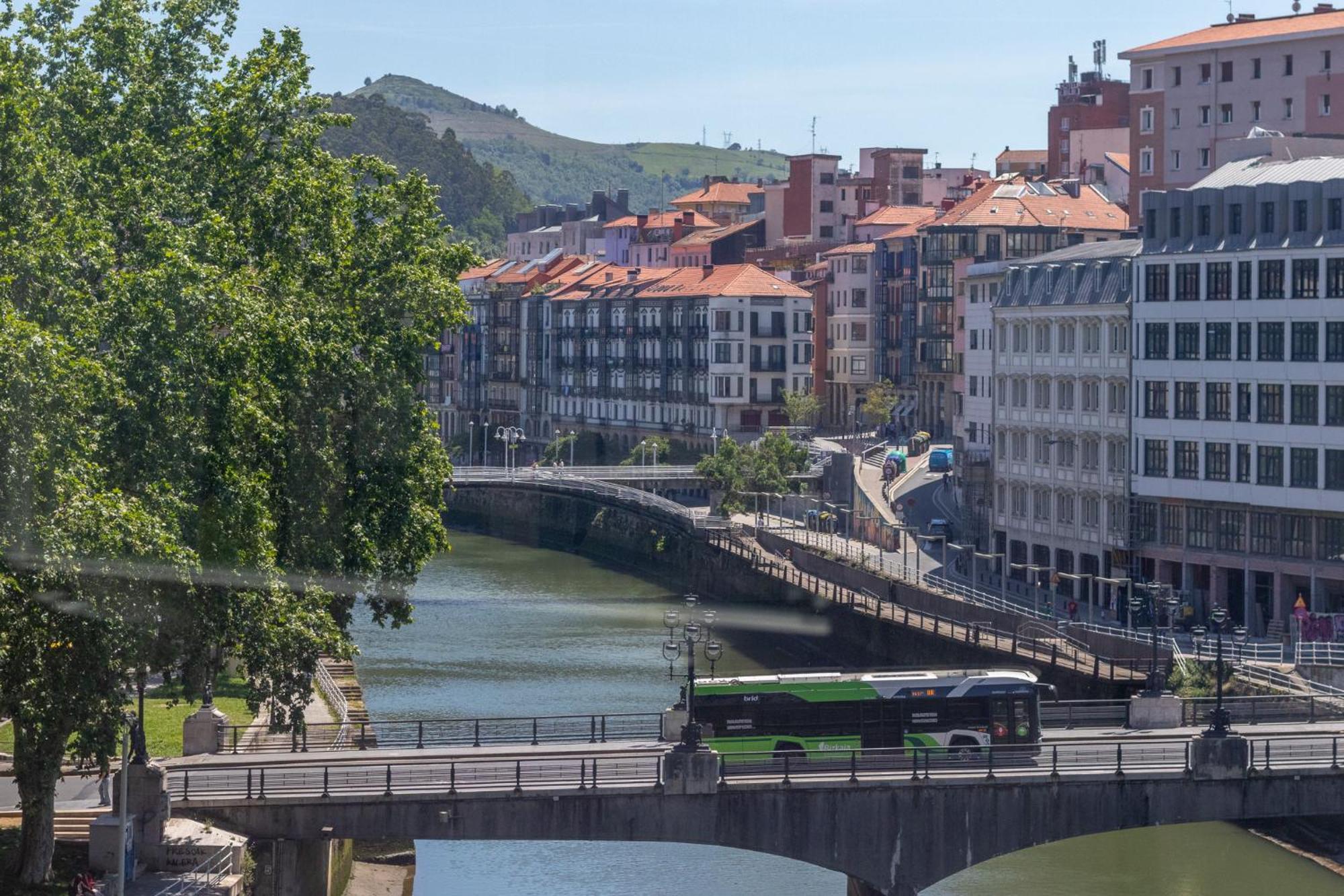 Apartamento Con Vistas A La Ria Bilbao Exterior foto